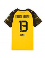Borussia Dortmund Pascal Gross #13 Domácí Dres pro Dámské 2025-26 Krátký Rukáv